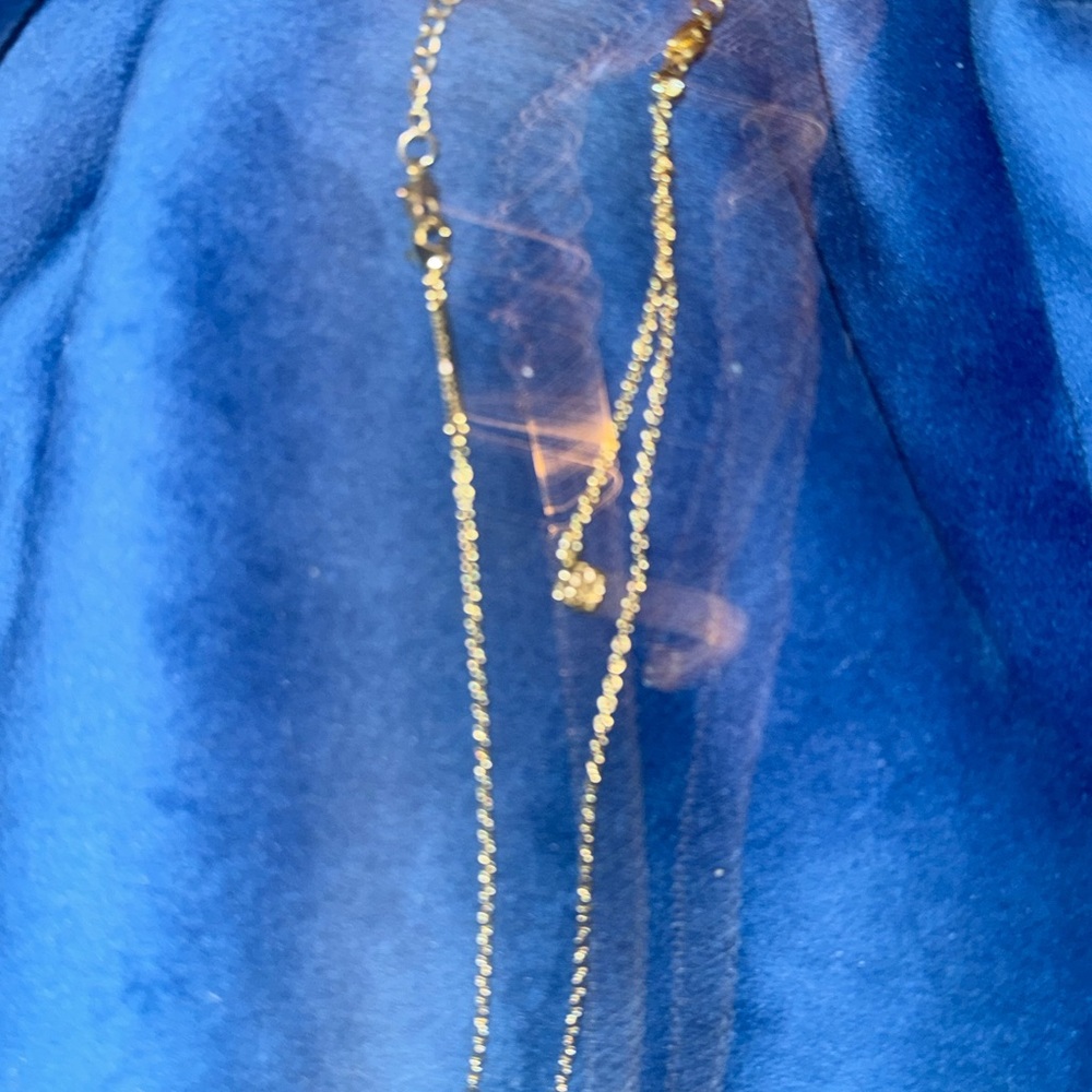 Kendra Scott Gold Necklace with Dainty Pendant